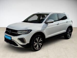 Weißer SUV mit schwarzem Dach und sportlichem Design auf hellem Boden. Mode11 anzeigen.